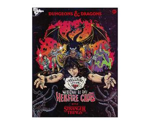 Dungeons & Dragons Board Game Stranger Things: Welcome to the Hellfire Club engl