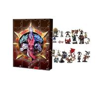Dungeons Dragons Calendario d-ell'Avvento 2024, 24 Giorni Di DNDs Miniature Calendario Per Il Conto Alla Rovescia Di Natale Dungeons Dragons Calendario d-ell'Avvento Giocattolo