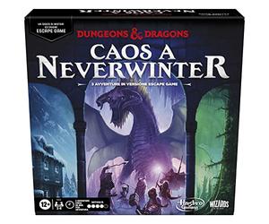 Dungeons & Dragons: Caos a Neverwinter, un gioco di misteri ed enigmi Escape Game, gioco da tavolo di escape room di D&D, da 2 a 6 giocatori