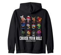 Dungeons & Dragons Choose Your Role Dressed Up Dice Felpa con Cappuccio