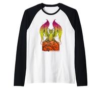 Dungeons & Dragons Colorful Gradient Dragon Guards Treasure Maglia con Maniche Raglan