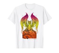 Dungeons & Dragons Colorful Gradient Dragon Guards Treasure Maglietta