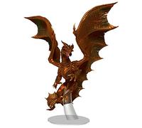 Dungeons & Dragons D&D Icons of The Realms: Adult Copper Dragon - Figura RPG preverniciata, miniatura altamente dettagliata