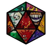 Dungeons & Dragons D20 Dado Medaglione In Metallo