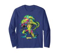 Dungeons & Dragons Demon Lord Demogorgon Psychedelic Neon Maglia a Manica