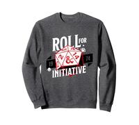 Dungeons & Dragons Dice Roll for Initiative Felpa