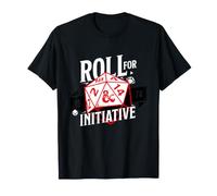 Dungeons & Dragons Dice Roll for Initiative Maglietta
