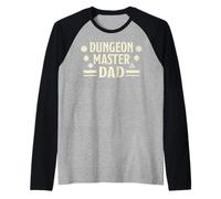 Dungeons & Dragons Father's Day Dungeon Master Dad Dice Icon Maglia con Maniche Raglan