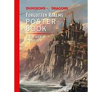 Dungeons & Dragons Forgotten Realms – Libro di poster – 12 scene cittadine da esporre – Tascabile