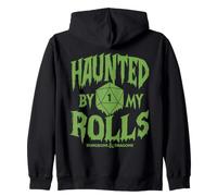 Dungeons & Dragons Halloween Haunted By My Dice Rolls Felpa con Cappuccio