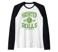 Dungeons & Dragons Halloween Haunted By My Dice Rolls Maglia con Maniche Raglan
