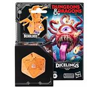 Dungeons & Dragons Hasbro L'onore dei ladri, D&D Dicelings, Orsogufo Bianco, Mostro D&D collezionabile per Adulti, Dado Convertibile, d20 Gigante, Action Figure, Gioco di Ruolo, Dado, F5214