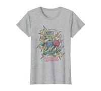 Dungeons & Dragons High Roller Maglietta, Donna, Grigio Melange, XS