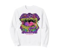 Dungeons & Dragons Mimic Chest Oozing Bright Neon Colors Felpa