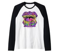 Dungeons & Dragons Mimic Chest Oozing Bright Neon Colors Maglia con Maniche Raglan