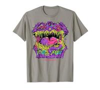 Dungeons & Dragons Mimic Chest Oozing Bright Neon Colors Maglietta