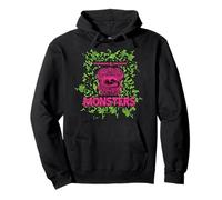 Dungeons & Dragons Mimic Monster Treasure Chest Neon Logo Felpa con Cappuccio