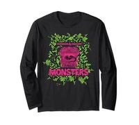 Dungeons & Dragons Mimic Monster Treasure Chest Neon Logo Maglia a Manica