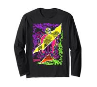 Dungeons & Dragons Mindflayer Rips Through Neon Dimensions Maglia a Manica