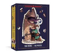 Dungeons & Dragons Mini Shaped Jigsaw Puzzle: The Mimic Edition