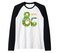 Dungeons & Dragons Monster Logo Maglia con Maniche Raglan