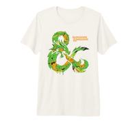 Dungeons & Dragons Monster Logo Maglietta Premium