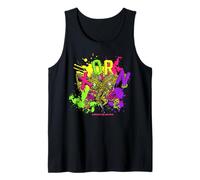 Dungeons & Dragons Neon Ooze Colored Xorn Splattered Paint Canotta