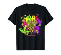 Dungeons & Dragons Neon Ooze Colored Xorn Splattered Paint Maglietta