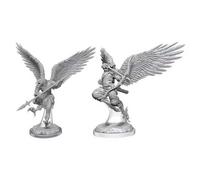 Dungeons & Dragons Nolzur's Marvelous Unpainted Miniatures Aarakocra Fighters W1