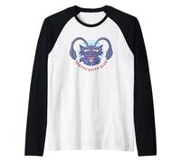 Dungeons & Dragons Pretty Kitty Club Displacer Beast Cartoon Maglia con Maniche Raglan
