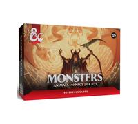 Dungeons & Dragons Reference Cards - Monsters (Animals and NPCs) D&D Accessori