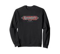 Dungeons & Dragons Retro Ravenloft Felpa, Unisex per Adulti, Nero, XXL
