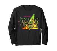 Dungeons & Dragons Roper Monster in Neon Pink And Green Maglia a Manica