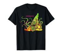 Dungeons & Dragons Roper Monster in Neon Pink And Green Maglietta