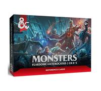 Dungeons & Dragons Schede di riferimento Mostri (Temibili e feroci) | Accessori di D&D (Versione Inglese)