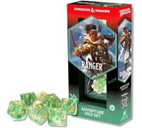 Dungeons & Dragons Set Di Dadi Per Avventura - Ranger (Bianco Verde)