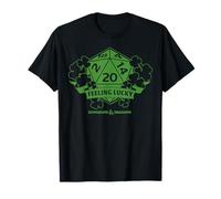 Dungeons & Dragons St Patrick's Day Feeling Lucky D20 Nat 20 Maglietta