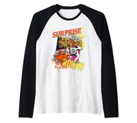 Dungeons & Dragons Surprise Round Vibrant Multicolor Monster Maglia con Maniche Raglan