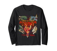 Dungeons & Dragons Tiamat Five Heads Maglia a Manica