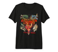 Dungeons & Dragons Tiamat Five Heads Maglietta Premium