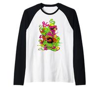 Dungeons & Dragons Vibrant Neon Amalgamation Monster Maglia con Maniche Raglan
