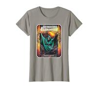 Dungeons & Dragons Vintage Dungeon Master's Guide Maglietta, Donna, Ardesia, XL
