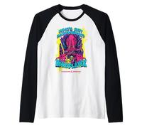 Dungeons & Dragons Whos Got Darkvision? Mindflayer Neon Maglia con Maniche Raglan