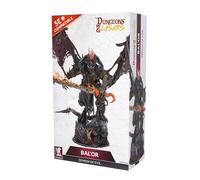 Dungeons & Lasers Bal'or Demon of Evil - Miniatura DND grande, altezza 220 mm, con base scenica, compatibile con 5e, richiede pittura e montaggio, per bambini dai 14 anni in su