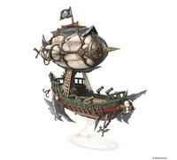 Dungeons & Lasers Deuslair Flying Pirates Airship Miniature - for Use with DND a
