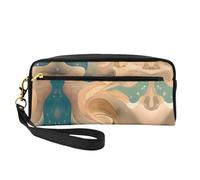 Dunhuang Mystery - Piccola trousse per trucchi, astuccio double-face in pelle PU