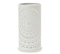 Duni Billy portacandela bianco 14 x 6.5 cm - Portacandele in metallo