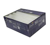 Duni Candela Lampadario Bianco 25cm, 50er