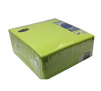 Duni - Duni Serviettes classique, 400 x 400 mm, 4 couches, kiwi