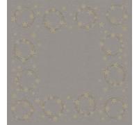 Duni Dunicel Tovaglia Centrale 84 X 84CM Star Shine Grigio Granito 20 Pezzi